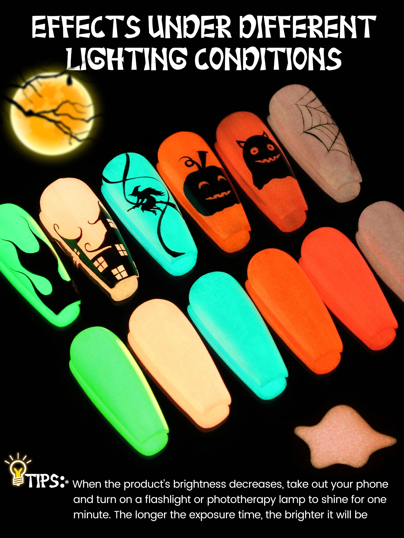 YOKEFELLOW Vernis à ongles gel - Nail Art Orange avis et prix
