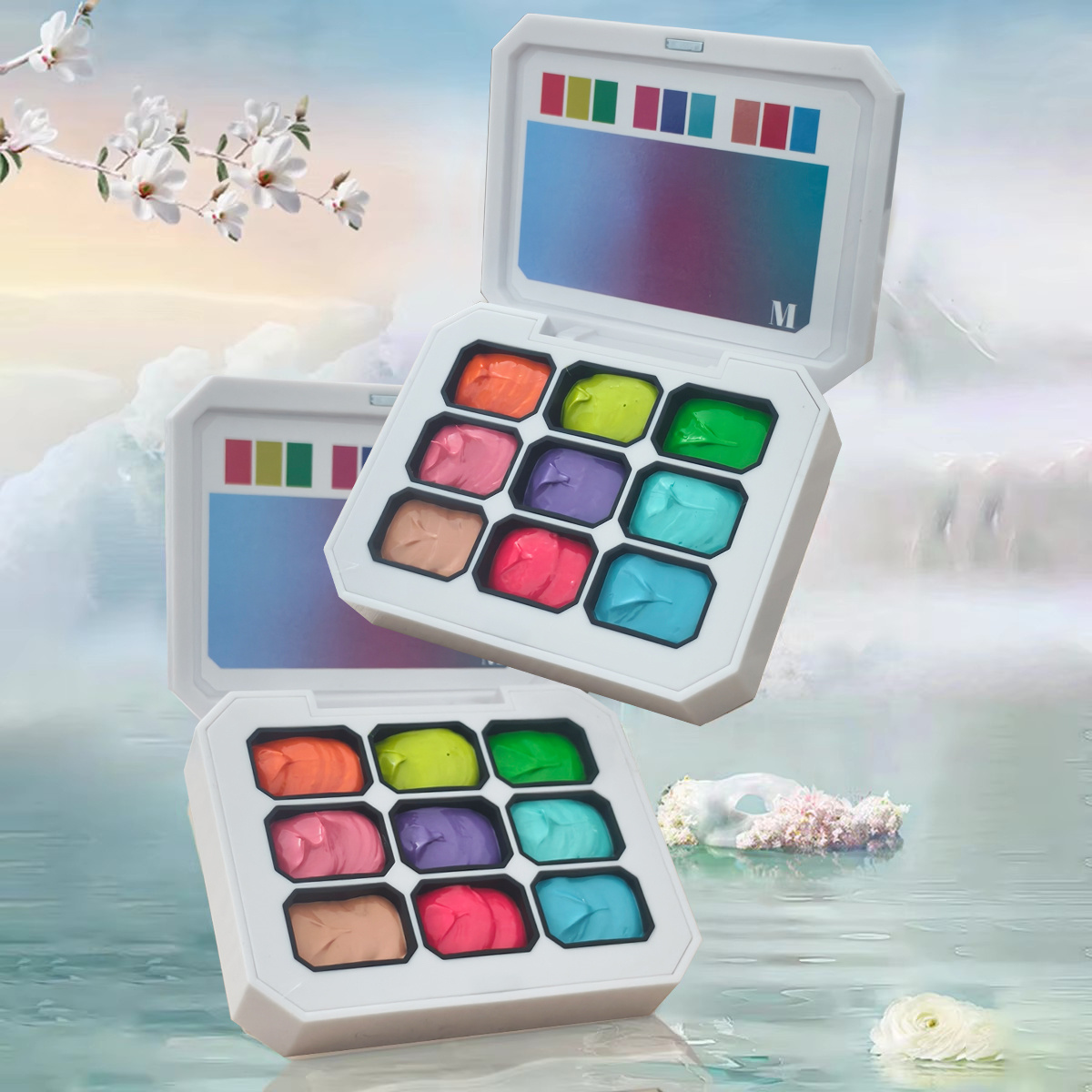 1 pièce Gel de peinture solide - Nail Art Halal avis et prix