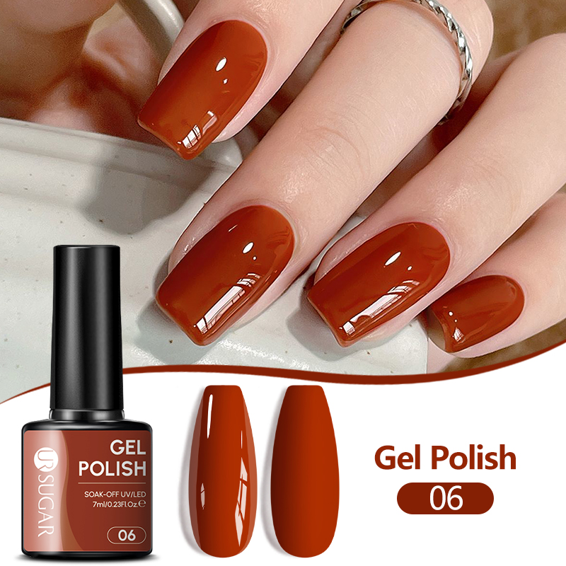 UR SUGAR – Lot de 1/6 vernis à - Nail Art Orange avis et prix