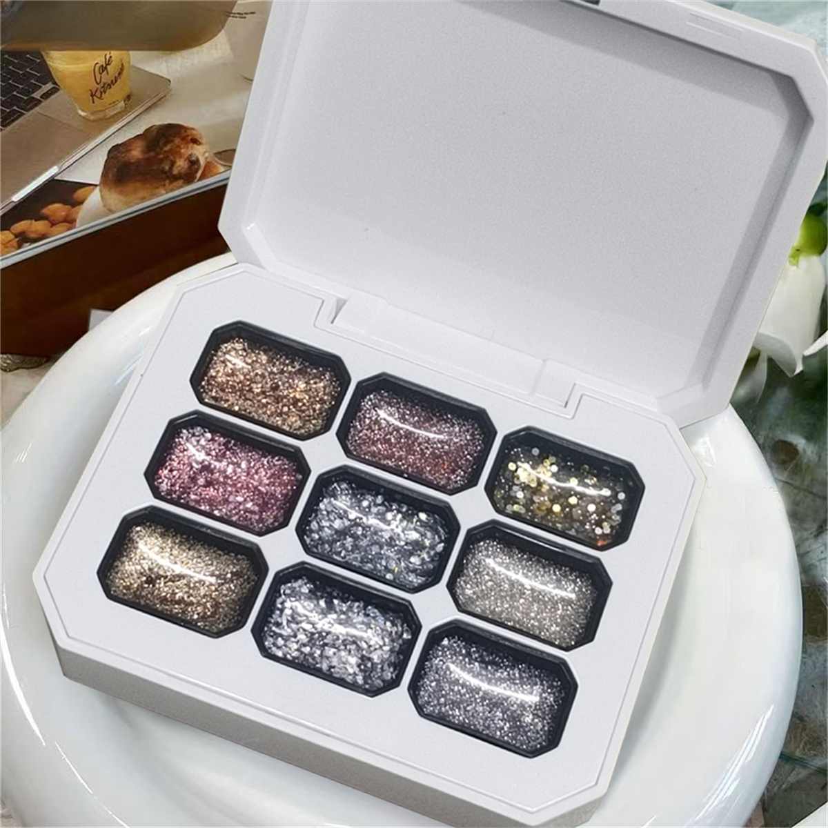 1 pièce 9 couleurs Gel vernis  - Nail Art Halal avis et prix