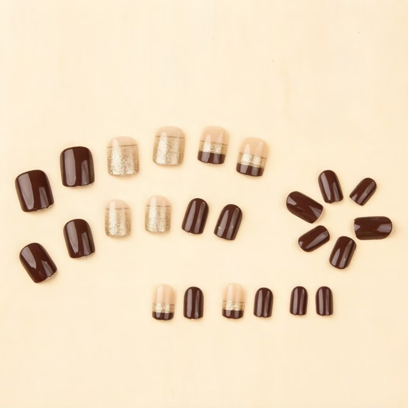 Faux ongles carrés courts pour - Nail Art Press On avis et prix
