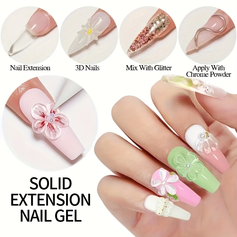 Kit de Gel UV pour Ongles 100g - Nail Art Halal avis et prix