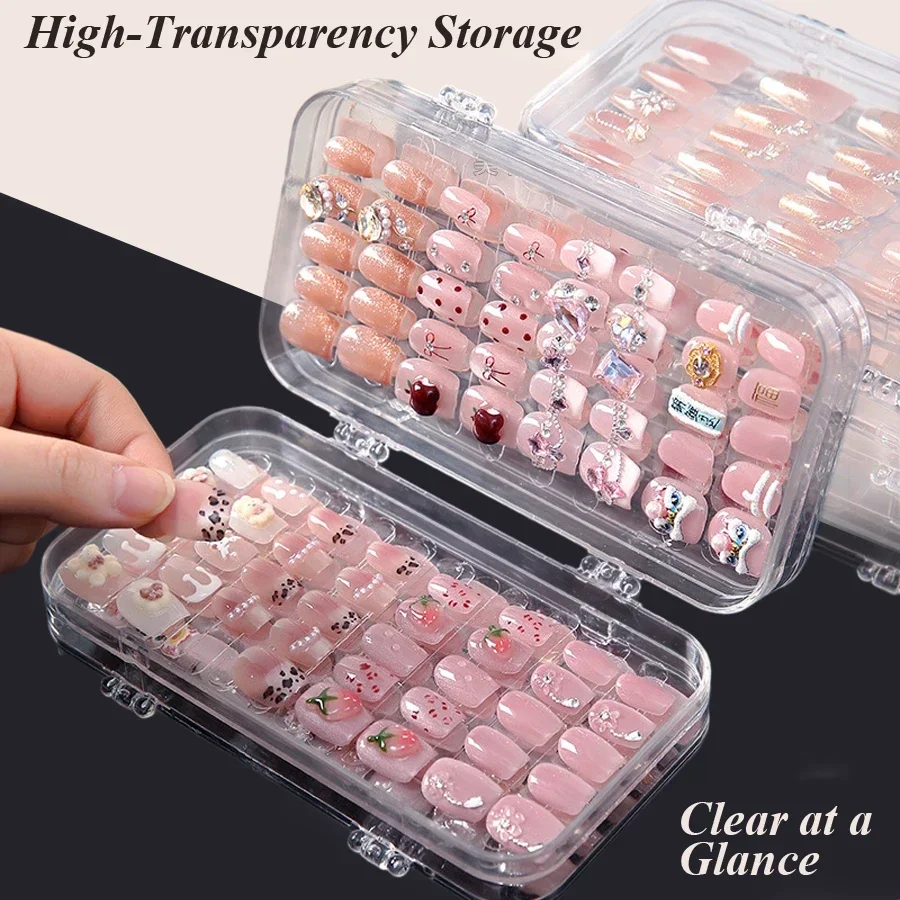 Boîte de rangement transparent - Nail Art Halal avis et prix