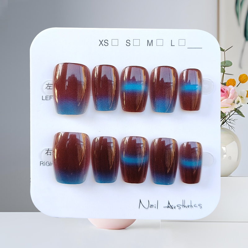 10 pièces automne hiver nouvea - Nail Art Press On avis et prix