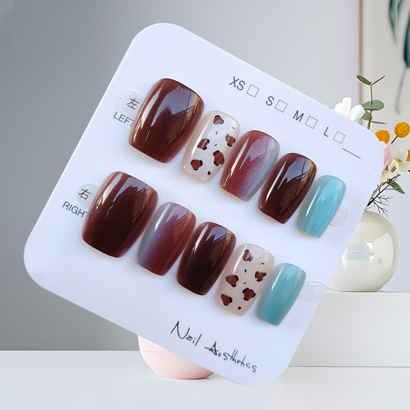 10 pièces automne hiver nouvea - Nail Art Press On avis et prix