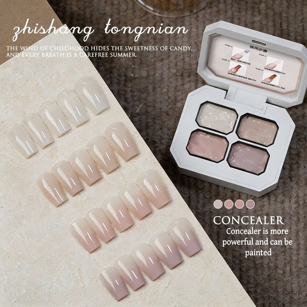 Gel de peinture pour ongles se - Nail Art Halal avis et prix