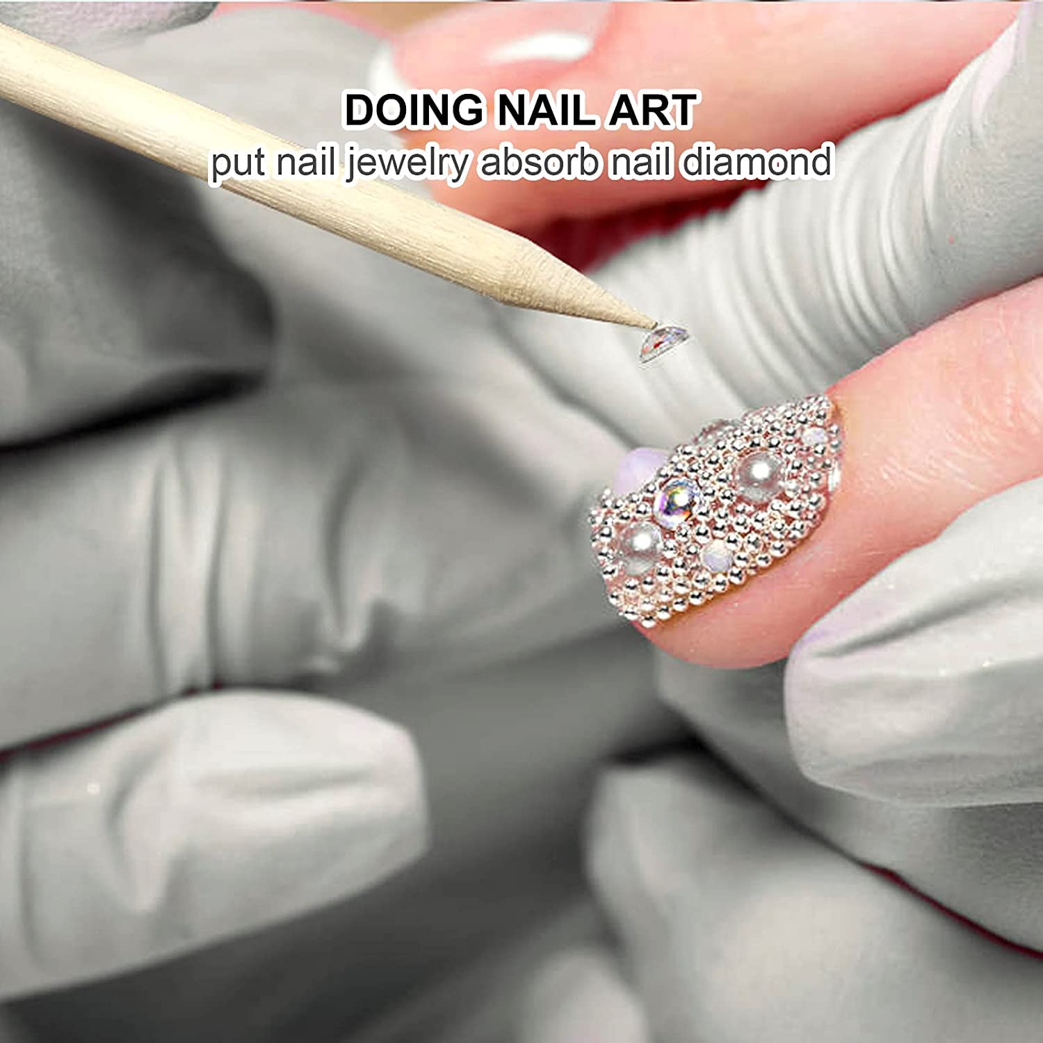 Bâtonnets à ongles en bois Ora - Nail Art Orange avis et prix